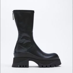 Zara Lug Sole Ankle Boots